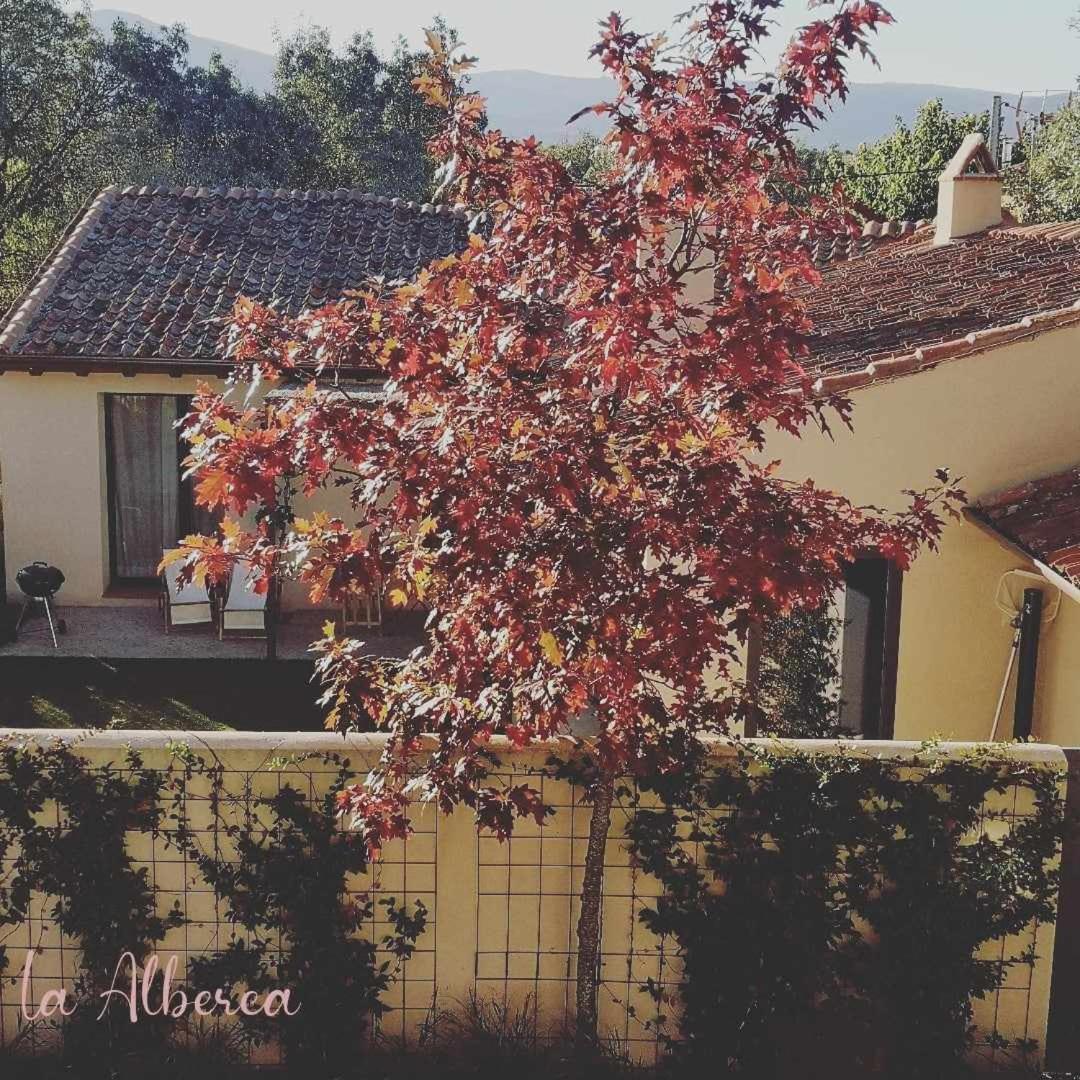 Villa La Alberca Casa Con Jardin Y Piscina Tenzuela Esterno foto
